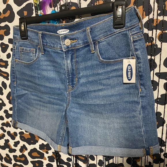 OLD NAVY JEAN SHORTS WOMENS - Picture 1 of 8